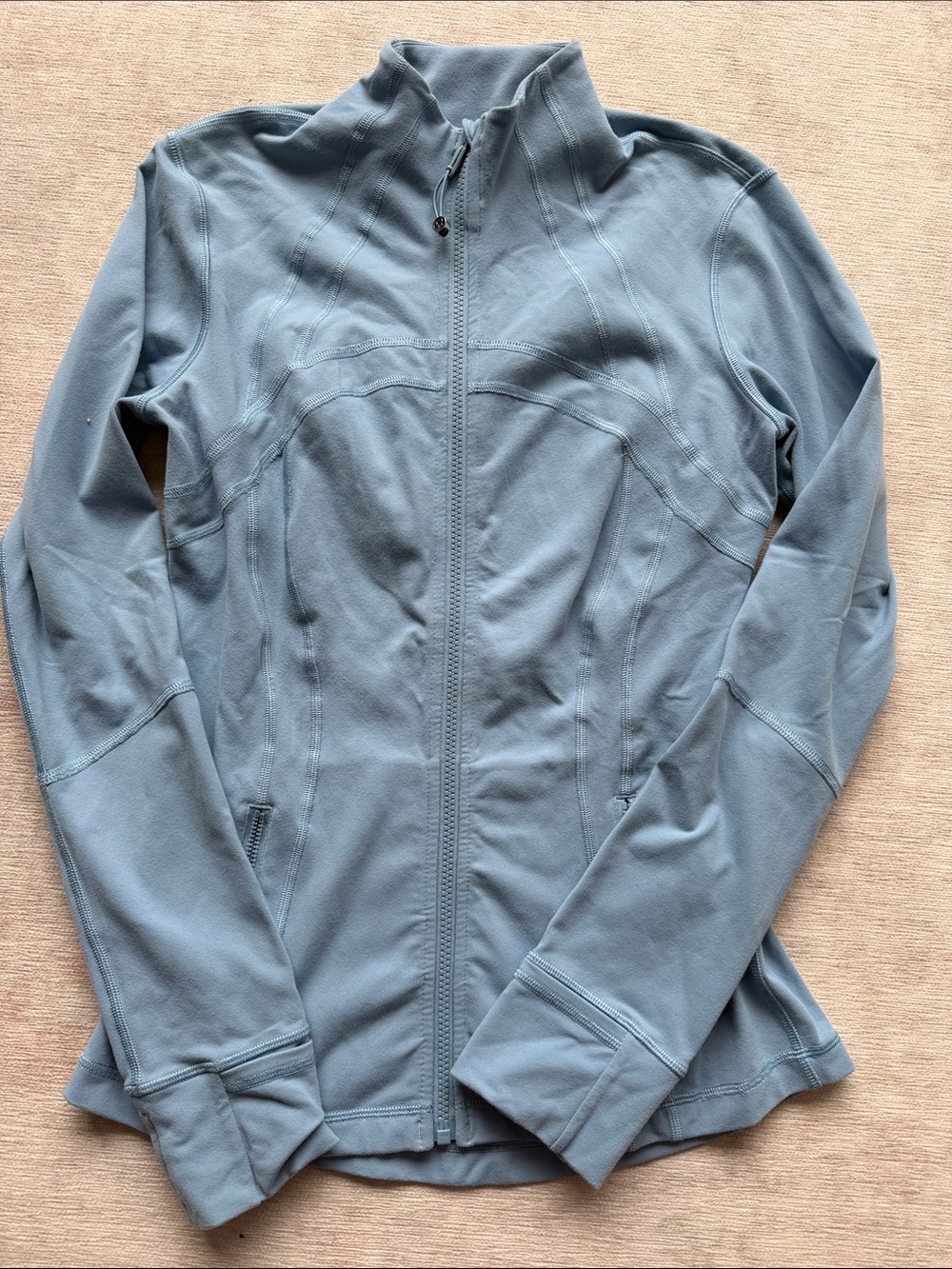 Lululemon Light Blue Define Jacket size 8